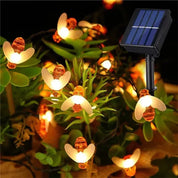 BeeGlow - Solar String Lights for Outdoors