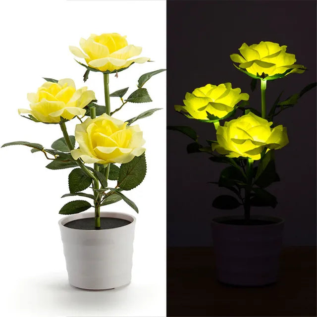 GardenBliss - Solar Rose Lantern
