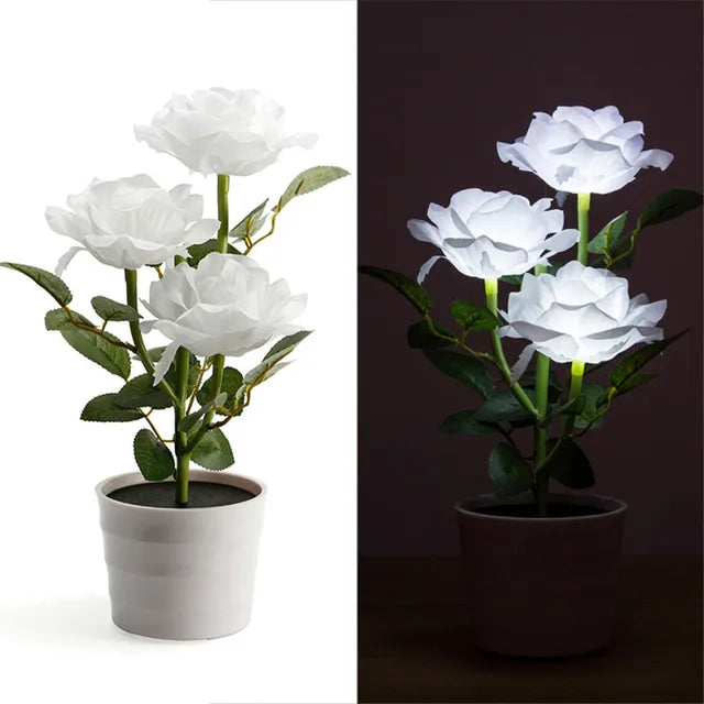 GardenBliss - Solar Rose Lantern