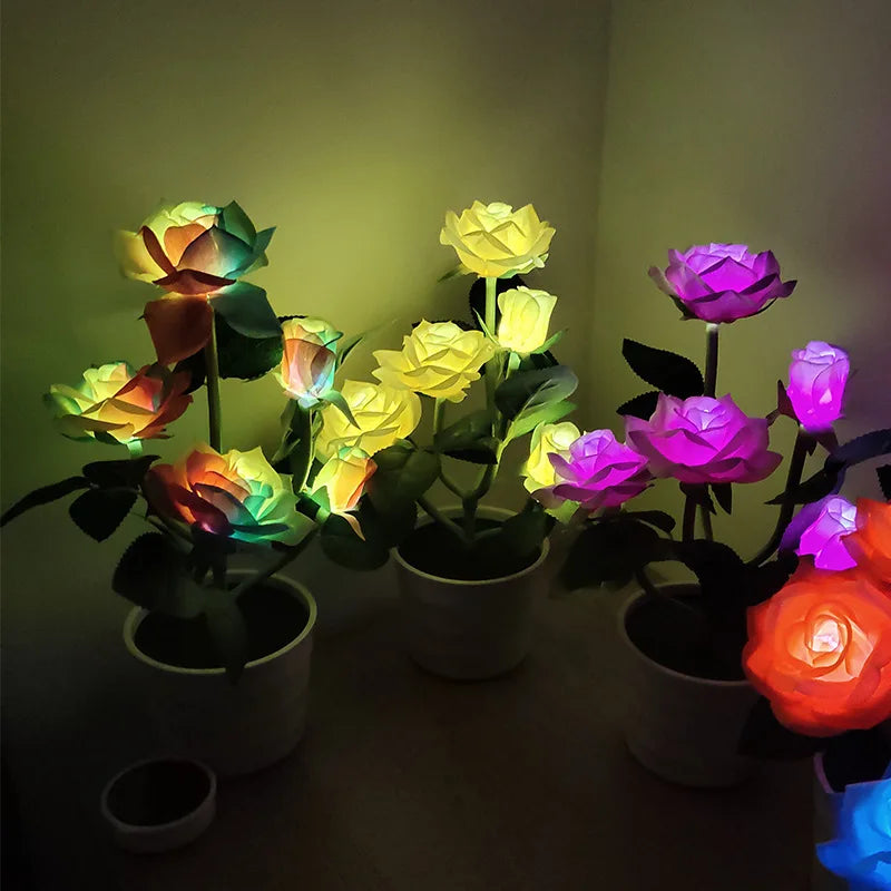 GardenBliss - Solar Rose Lantern