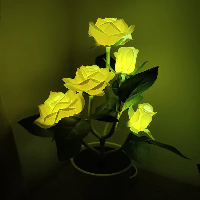 GardenBliss - Solar Rose Lantern