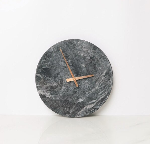 NordicMarble - Wall Clock in Scandinavian Marble