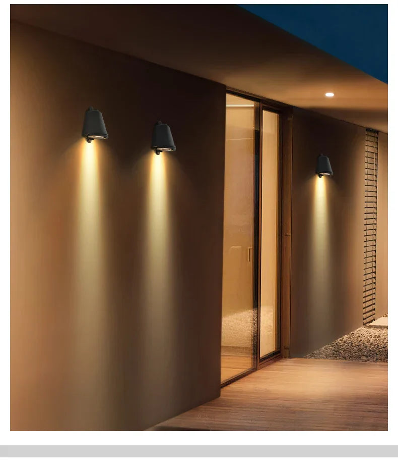 SolsticeGlow - Aluminium Wall Lamp