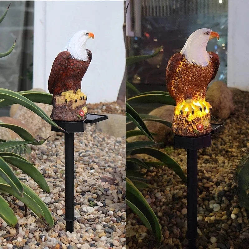 GardenOwl - Waterproof LED Lamp with Animal Decoration