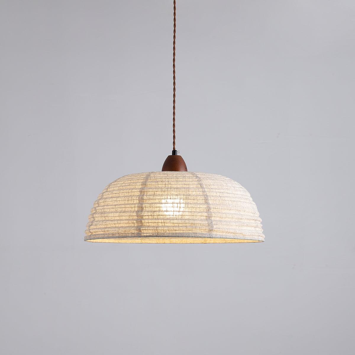 WoodLumiere – Elegant Wooden Pendant Light