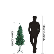 AvenlyHome Premium Christmas Tree Green Unlit 1 Pack Low Maintenance Dense Branches