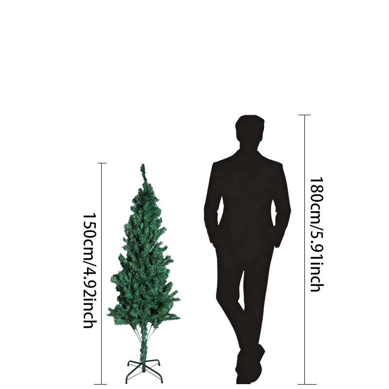 AvenlyHome Premium Christmas Tree Green Unlit 1 Pack Low Maintenance Dense Branches