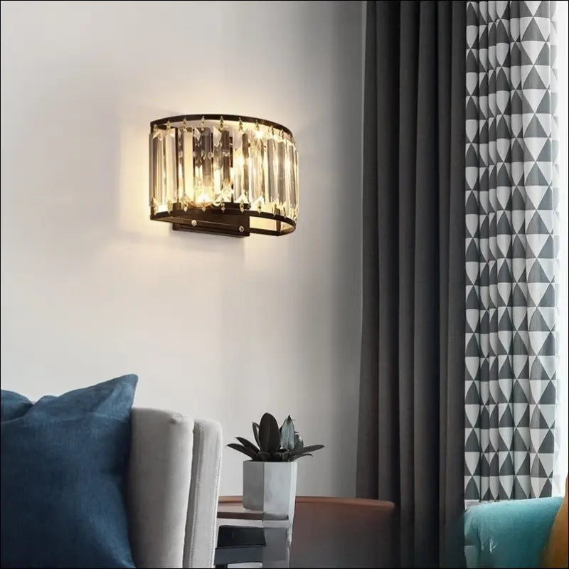 Crystal Light Wall Lamp