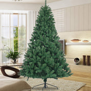 AvenlyHome| 82 Inch Artificial Tree Foliage | 3 Tier Base | 1 Green | Low Maintenance