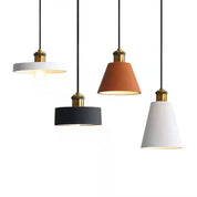 FormaLuxe - Modern Metal and Resin Chandelier