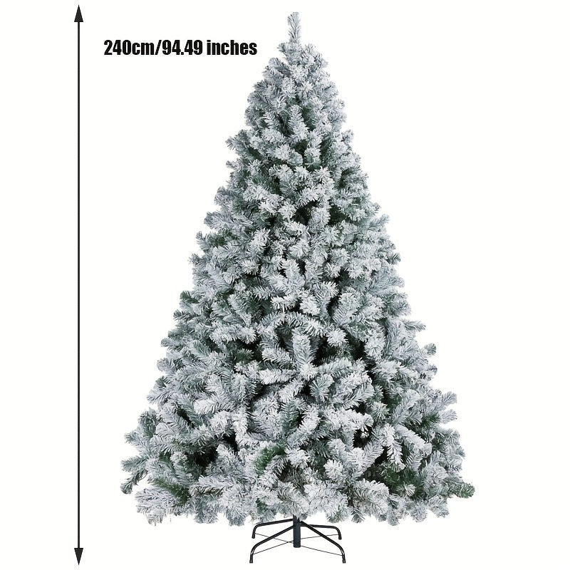 Snowline Snowy White Christmas Tree 122-244 cm | 200-1000 Branches | Easy Setup