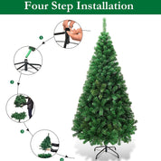 AvenlyHome| Artificial Christmas Tree | 5ft 6ft 7ft | Green | No Electricity