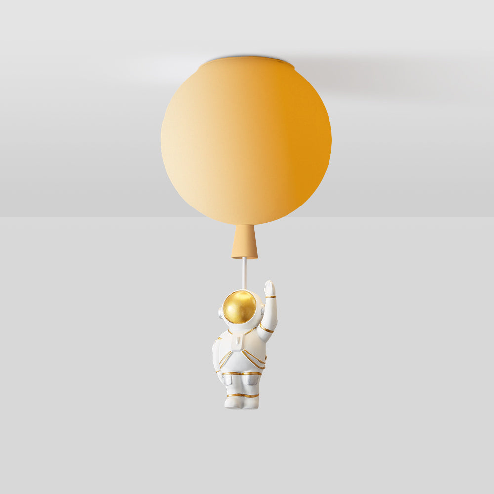 Astronaut LED Ceiling Lamp in Acrylic