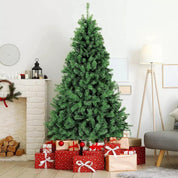 BritTree Classic Christmas Tree|Unlit Green Branches|Metal Leg|One Size|No Power