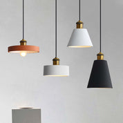 FormaLuxe - Modern Metal and Resin Chandelier