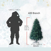 AvenlyHome| Artificial Christmas Tree | 5ft 6ft 7ft | Green | No Electricity