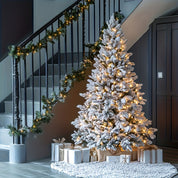 AvenlyHome| 6ft Christmas Tree With Foldable Base | Easy Setup | Green | No Container Needed