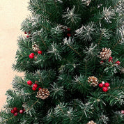 AvenlyHome Snow Flocked Xmas Tree 180cm Festive Decor