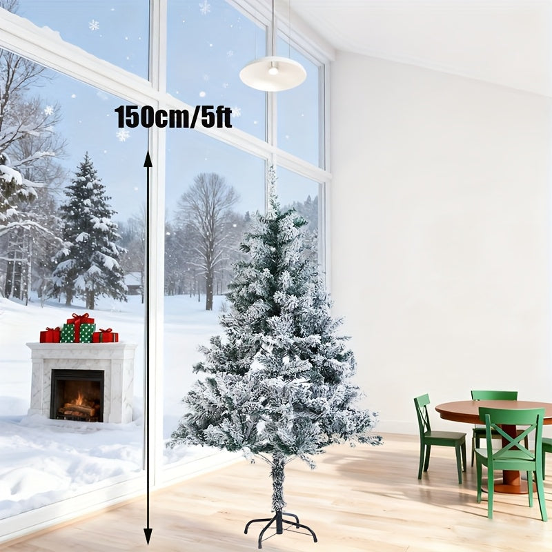 Snowline Snowy White Christmas Tree 122-244 cm | 200-1000 Branches | Easy Setup