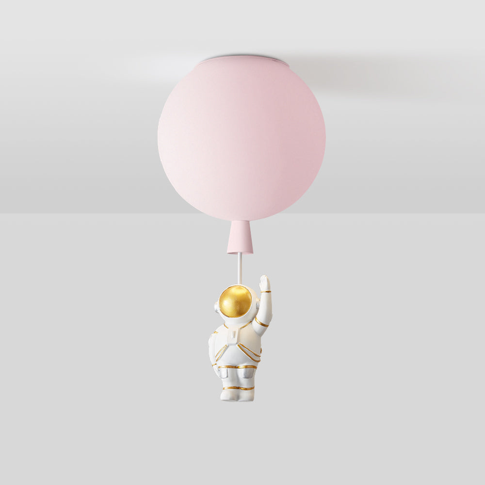 Astronaut LED Ceiling Lamp in Acrylic