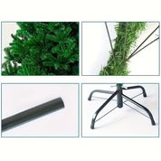 AvenlyHome| Artificial Xmas Tree | All-Season Plastic XL | Green | Easy Assembly