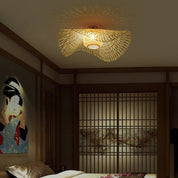 MutoCraft - Japanese Style Rattan Pendant Lamp