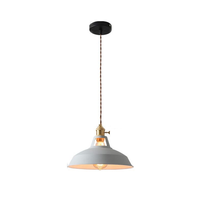 Morandi Modern LED Pendant Light in Metal for Colourful Living