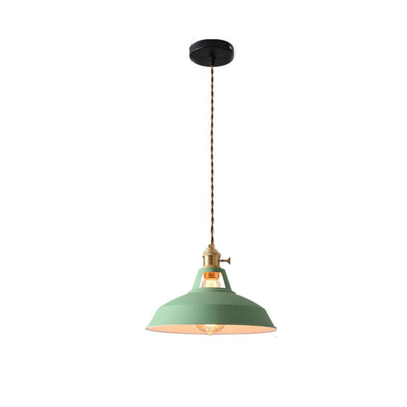 Morandi Modern LED Pendant Light in Metal for Colourful Living