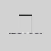LouiseGlow - Modern LED pendant lamp in black and white