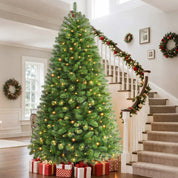 AvenlyHome|1.8m Pre-Lit Christmas Tree|250 LED Warm White|778 Tips|Easy Assembly