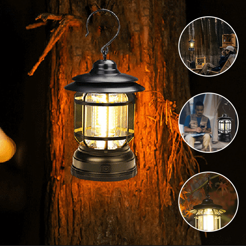 RetroLight - Portable Retro Camping Lantern