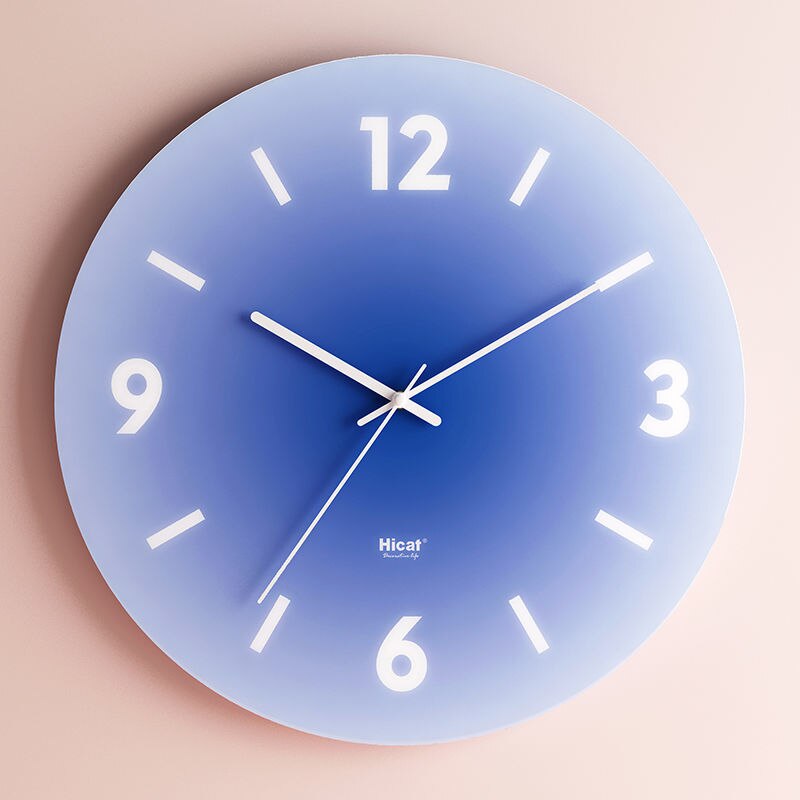 Stylish Glass Wall Clock