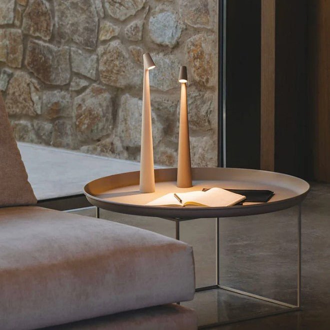 Nordic Minimalistic Design Table Lamp | Wireless | LED | Reading Lamp | Dinner Lamp
