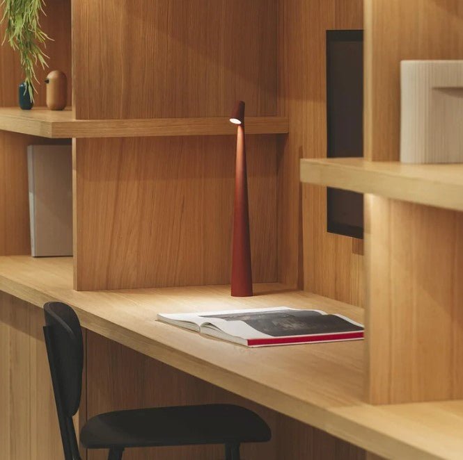 Nordic Minimalistic Design Table Lamp | Wireless | LED | Reading Lamp | Dinner Lamp