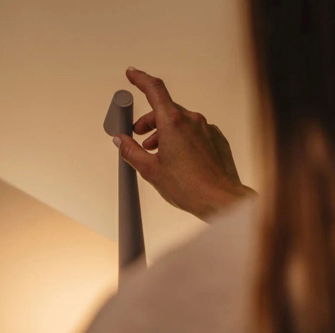 Nordic Minimalistic Design Table Lamp | Wireless | LED | Reading Lamp | Dinner Lamp