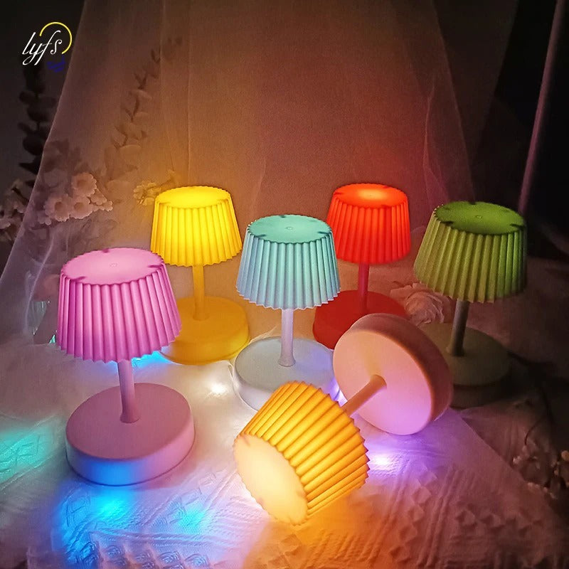 LED Mini Table Lamp - Perfect Night Light for Children