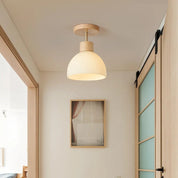 Phyval Nordic Japanese Style Ceiling Light - Simple Wooden Grass Lighting