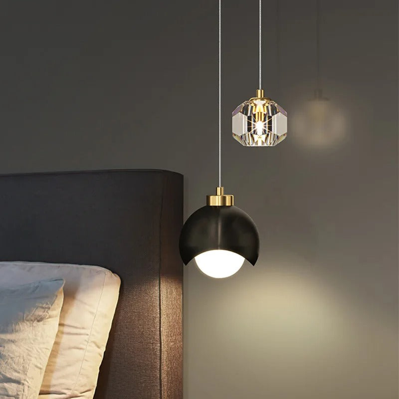 Modern LED Pendant Light – Luxury Lighting for Bedroom and Dining Room