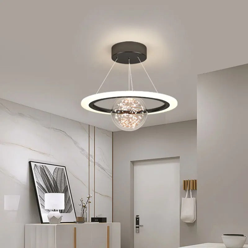 Modern LED Ceiling Light - Glossy Chandelier