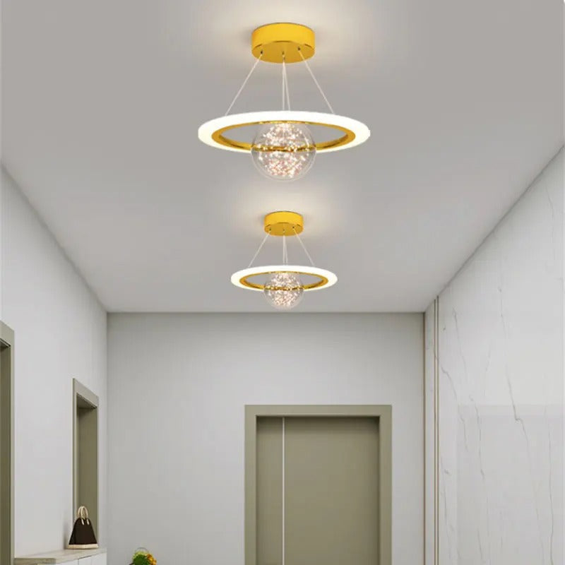 Modern LED Ceiling Light - Glossy Chandelier