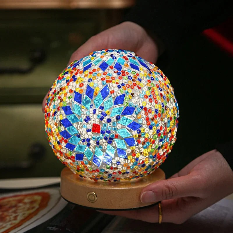 Creative LED Desk Lamp - USB Button & Warm Dimming
