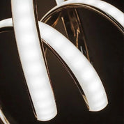 Minimalist LED Table Lamp - Curved Design for Stylish Home Décor