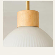 Phyval Nordic Japanese Style Ceiling Light - Simple Wooden Grass Lighting