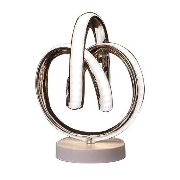 Minimalist LED Table Lamp - Curved Design for Stylish Home Décor