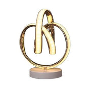 Minimalist LED Table Lamp - Curved Design for Stylish Home Décor
