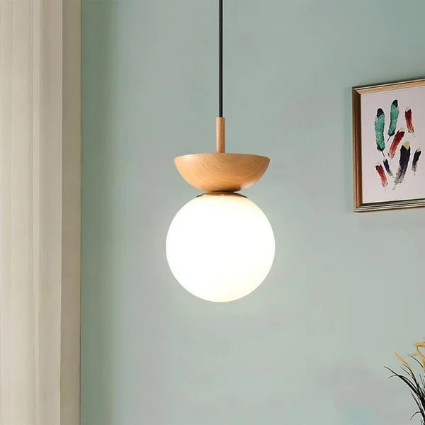 ElementBois - Pendant Light in Halfwood Nordic