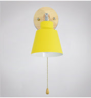 Rotatable Collin Wall Lamp with Pull Chain Switch