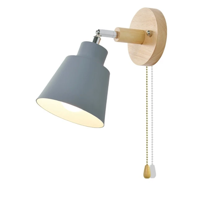 Rotatable Collin Wall Lamp with Pull Chain Switch