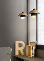 Modern Scandinavian Wooden Pendant Light