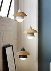 Modern Scandinavian Wooden Pendant Light